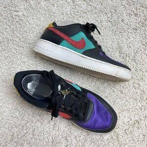 Nike NBA Air Force 1 LV8 Sneakers Low GS WNBA Basketball Shoes Sz 7Y